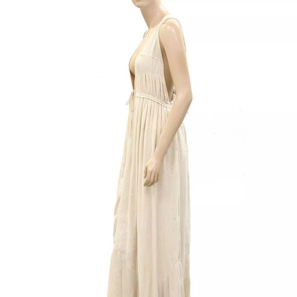 Free People Cream Maxi Dress - Picture 6 of 9